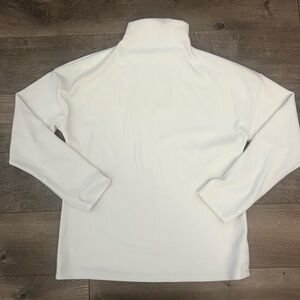 Cream Mock Neck Sweater